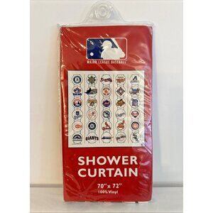 Jay Franco MLB Shower Curtain 1997 Major League Baseball 70"x72" Includes Expos